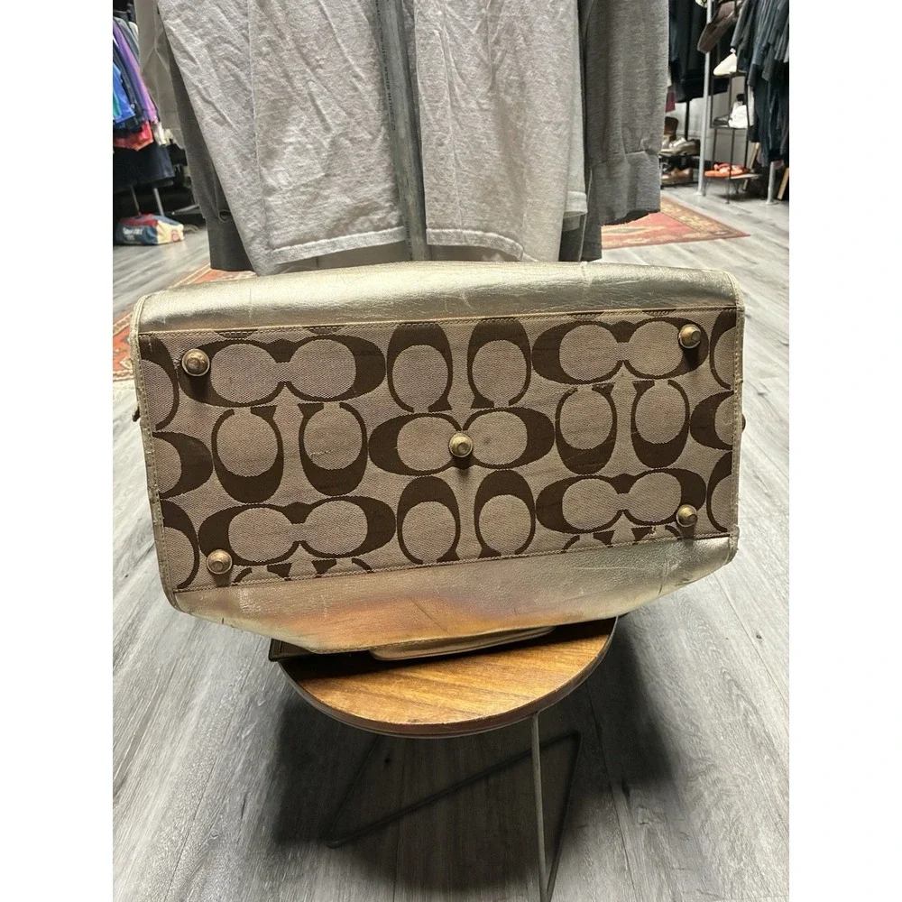 Coach Signature Dog Carrier Pet Carrier Bag Jacquard Monogram H0668-60094